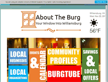 Tablet Screenshot of abouttheburg.com